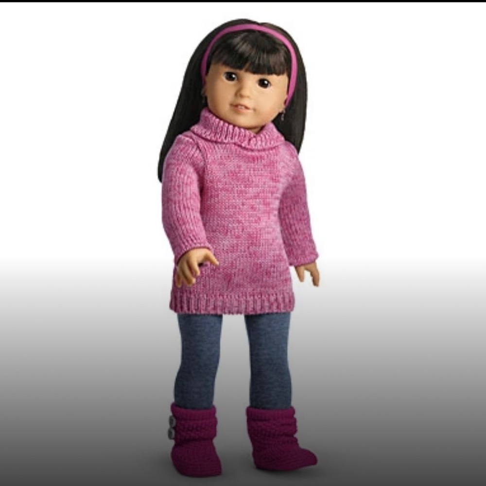 American Girl Cozy Sweater Outfit
